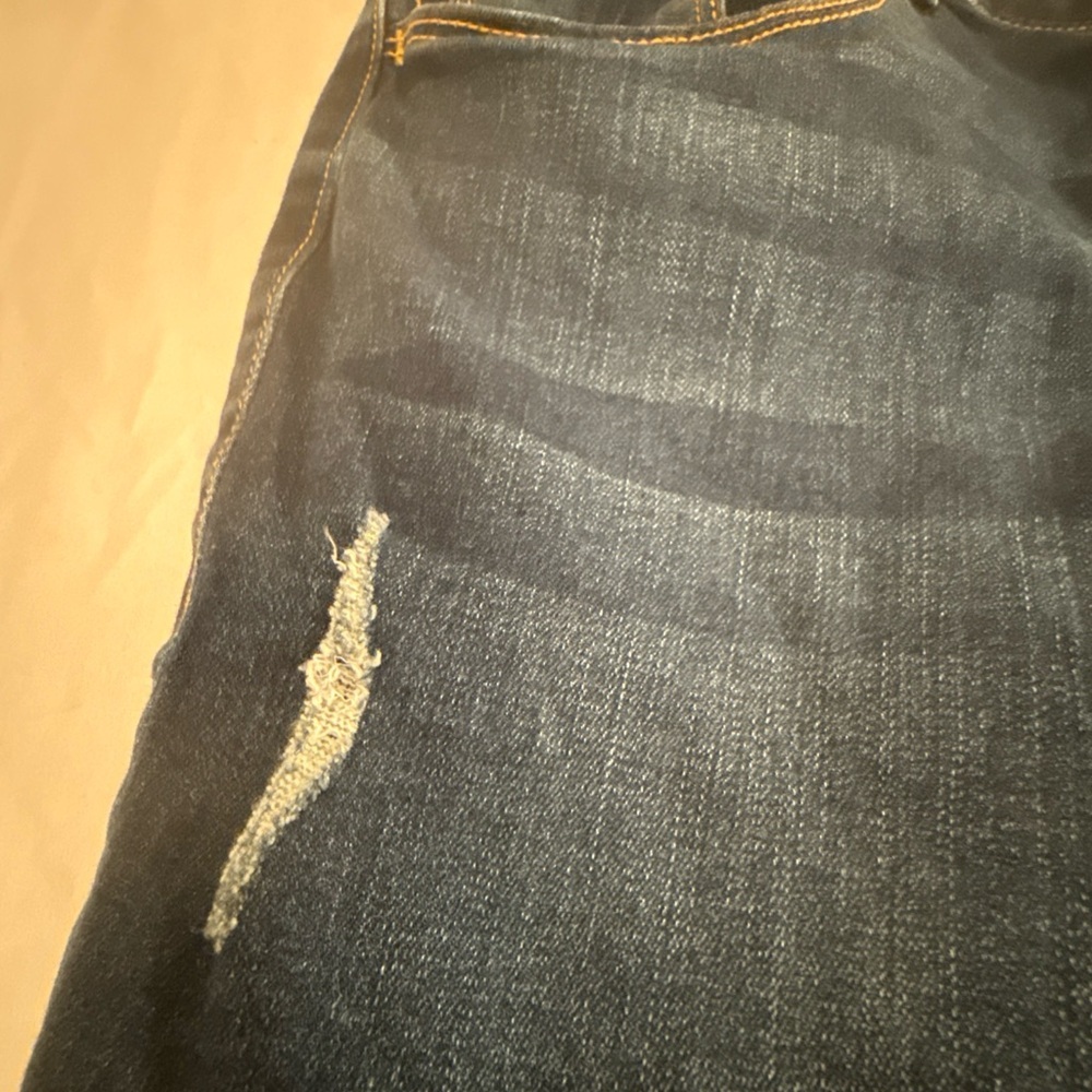 Old Navy Rockstar Regular Jeans Womens Size 18 Standard Dark Wash FA13 - Picture 8 of 16